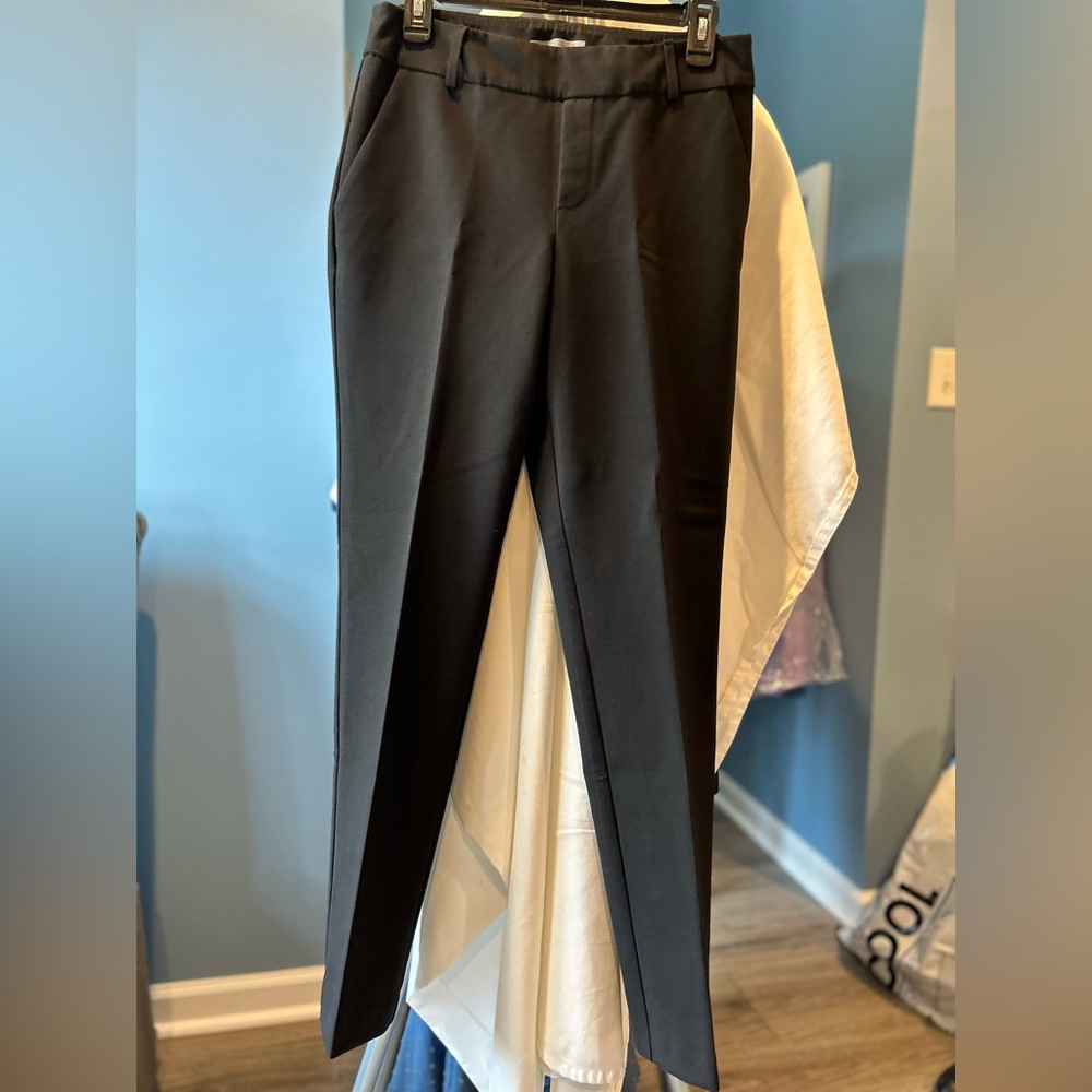 Black Cropped Dress Pants